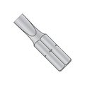 Newport Fasteners 1-2 X 1 X 1/4 Slotted Insert Bits/Point Size: #1 - #2/Length 1"/Shank: 1/4" , 60PK 656195